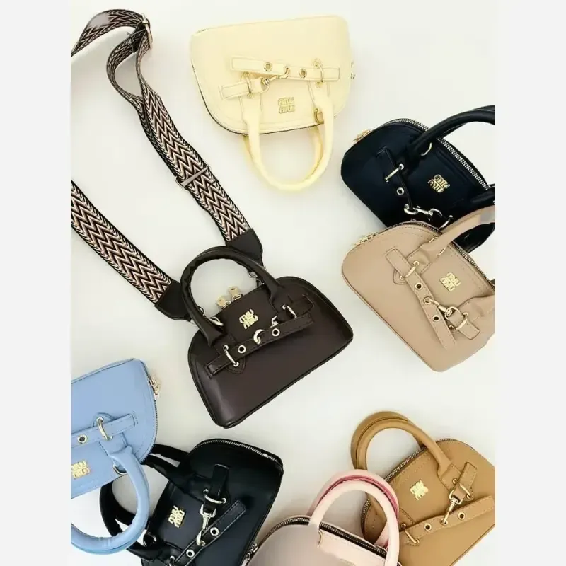 کیف اسپرت زنانه با بند پهن متریال وارداتی سایز 12 در 20 رنگبندی متنوع - تصویر 2