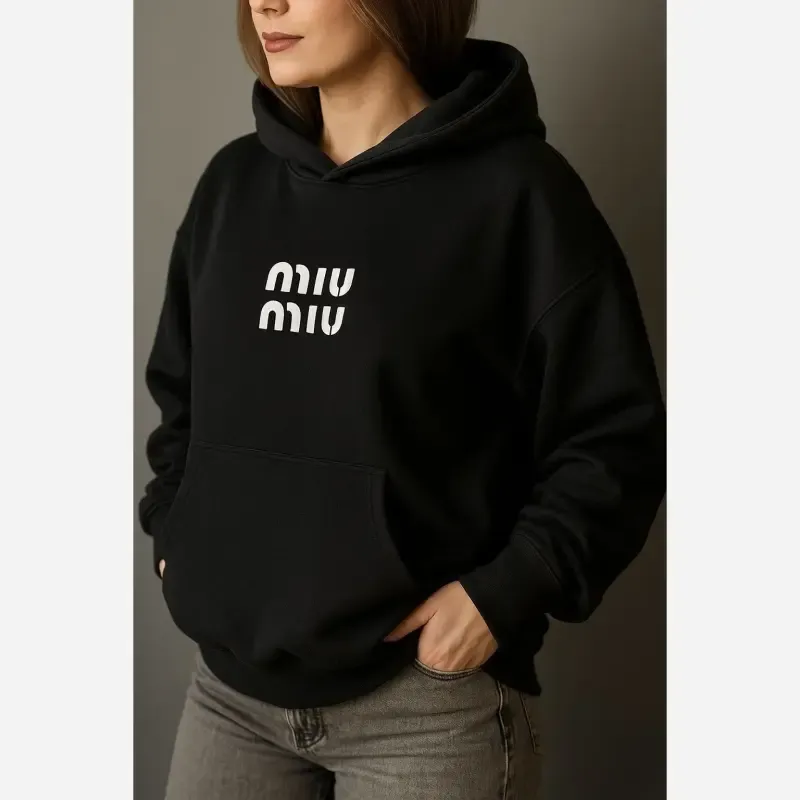 هودی دورس داخل کرکی ترند فری سایز miu - تصویر 3