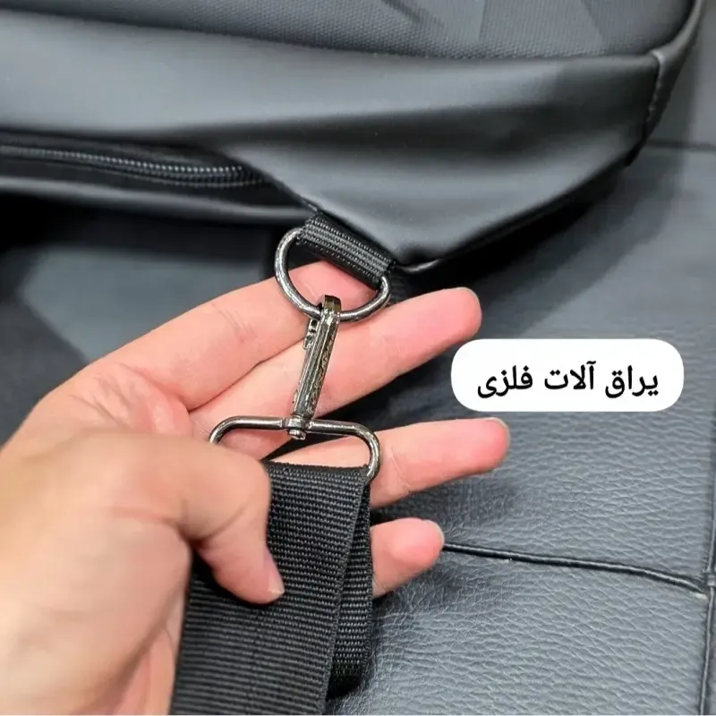 بادی بگ هاردکیس سه بعدی بنج ضد آب قفل دار چست بگ مردانه - تصویر 8