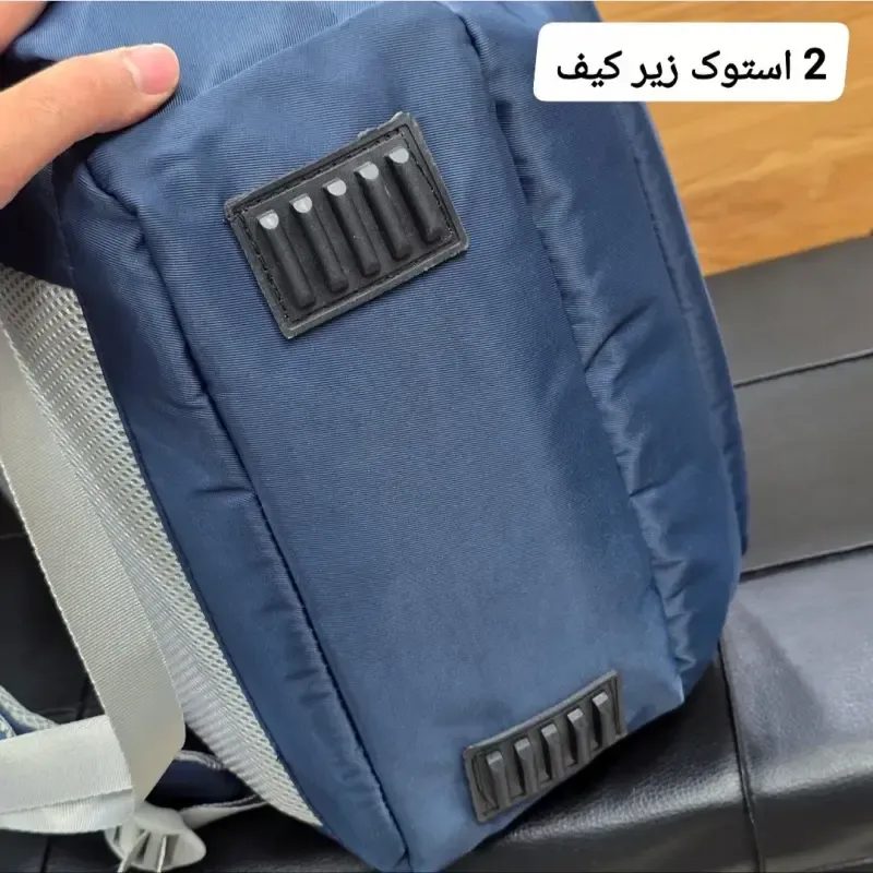 کوله پشتی اسپرت جادار پارچه کجراه ضد آب مناسب پنجم ابتدایی تا دوازدهم - تصویر 14