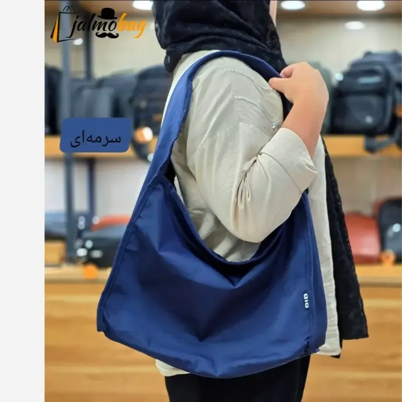 ساک پینترستی زنانه پارچه خلبانی وارداتی مناسب روزمره و ورزش - تصویر 2